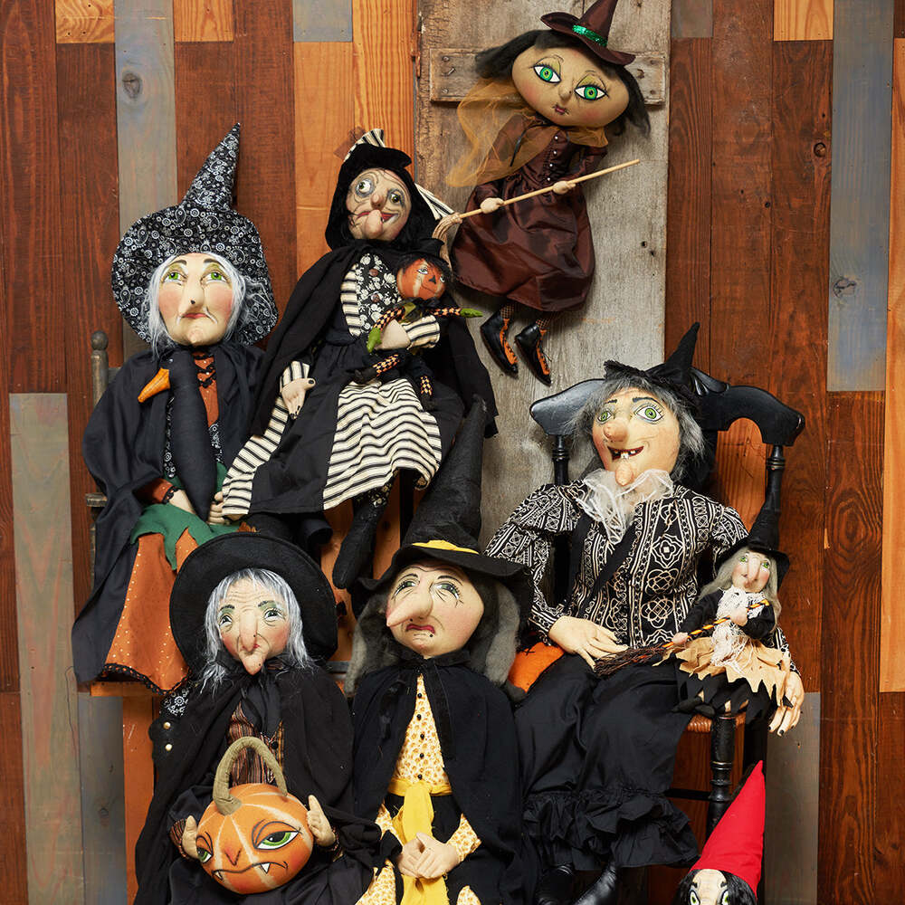 Vahn Witch Gathered Traditions Art Doll by Joe Spencer 2