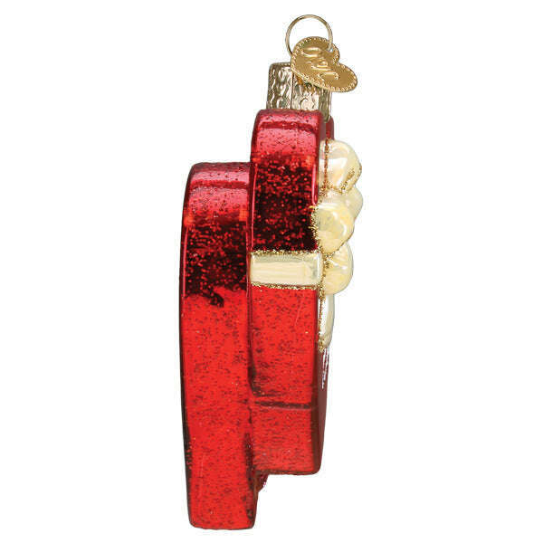 Old World Christmas Valentine Chocolates Blown Glass Ornament