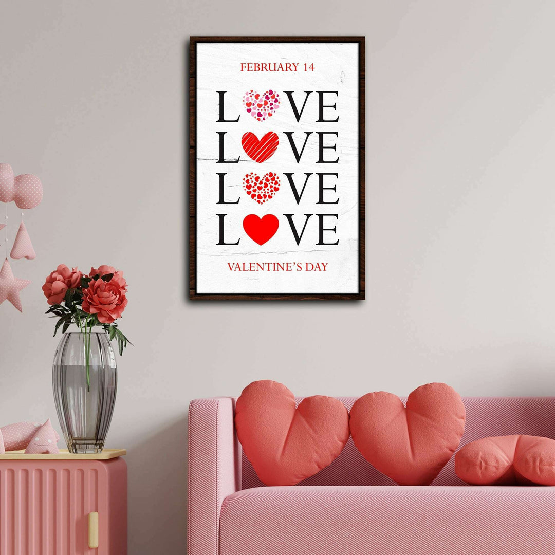 Valentine's Day Sign VIII