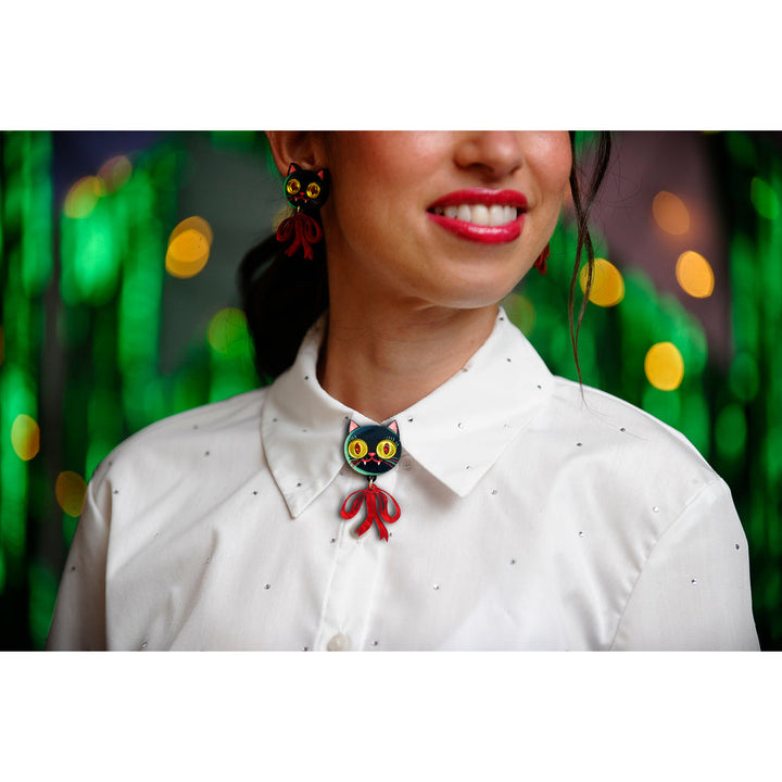 Vampire Kitten Button Cover by Laliblue 2