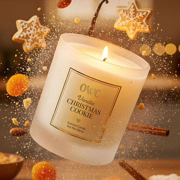 Old World Christmas Vanilla Christmas Cookie Candle