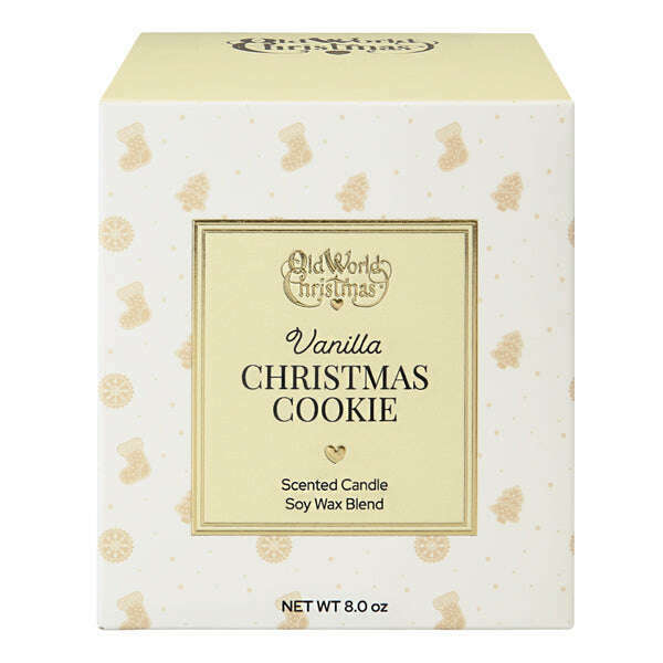 Old World Christmas Vanilla Christmas Cookie Candle