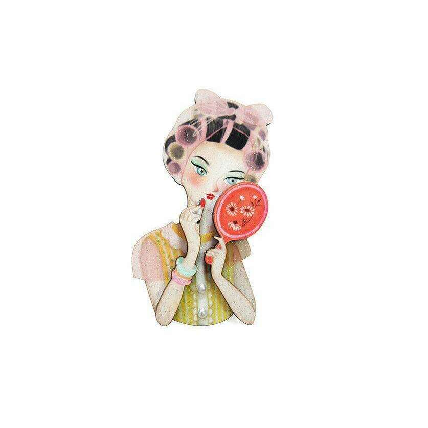 Vanity Lady Brooch by Laliblue - Quirks!