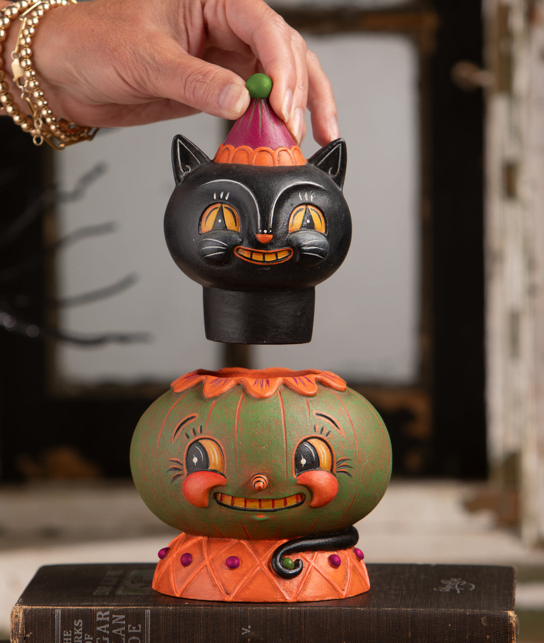 Jolly Jack-a-Melon Stack by Bethany Lowe Designs, image 3