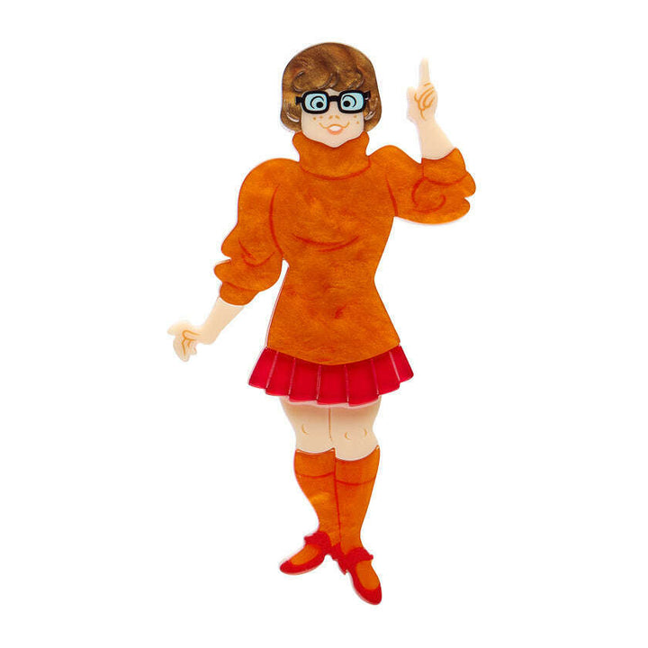Velma Dinkley Brooch by Erstwilder erstwilder