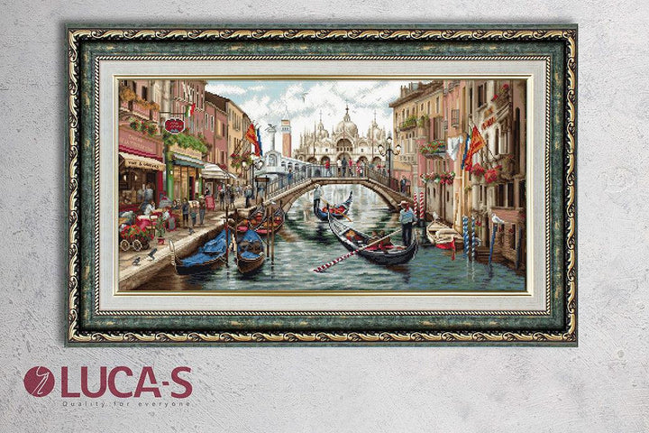 Venice BU5003L Counted Cross-Stitch Kit