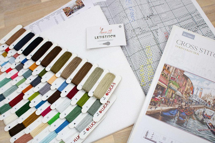 Venice BU5003L Counted Cross-Stitch Kit