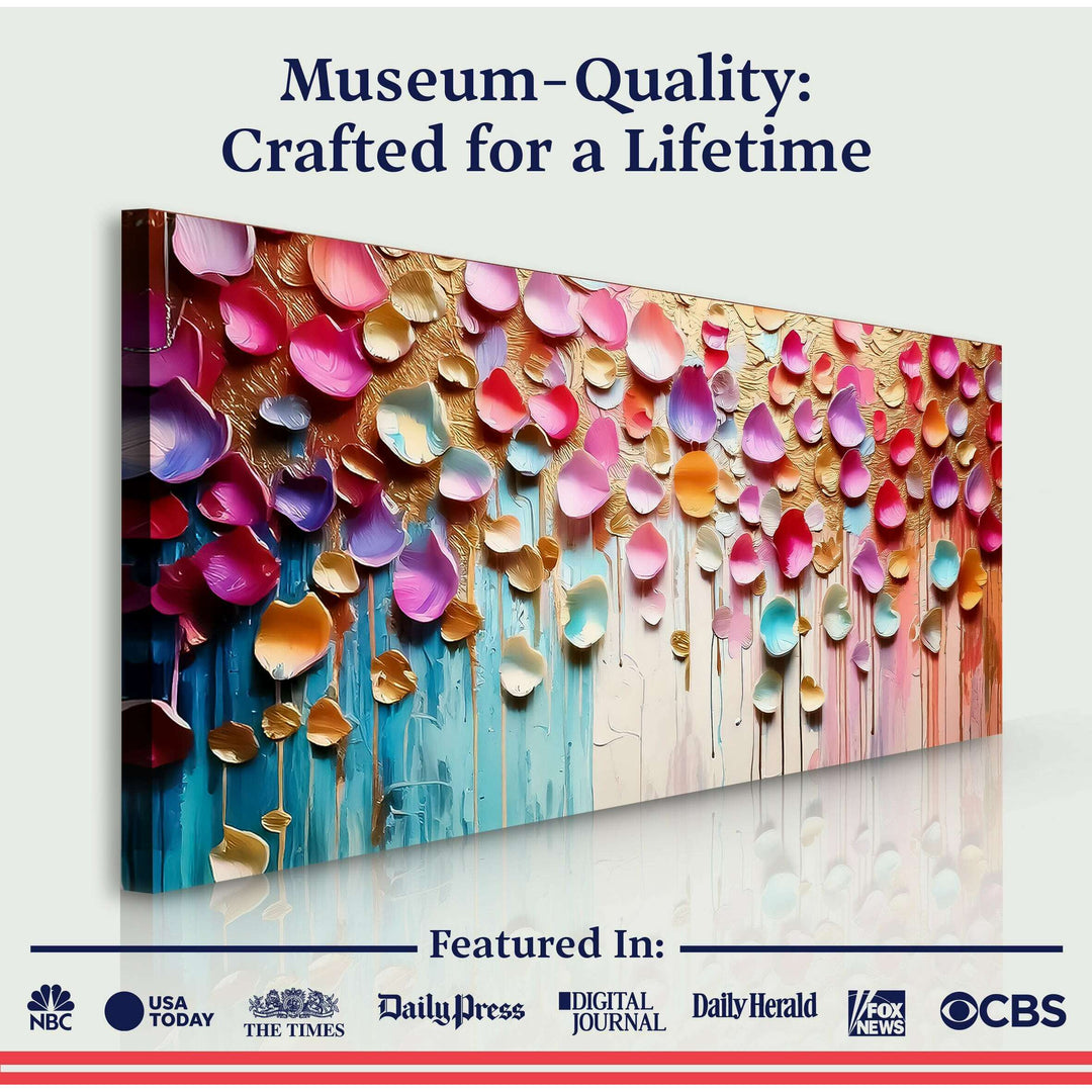 Vibrant Petals Wall Art