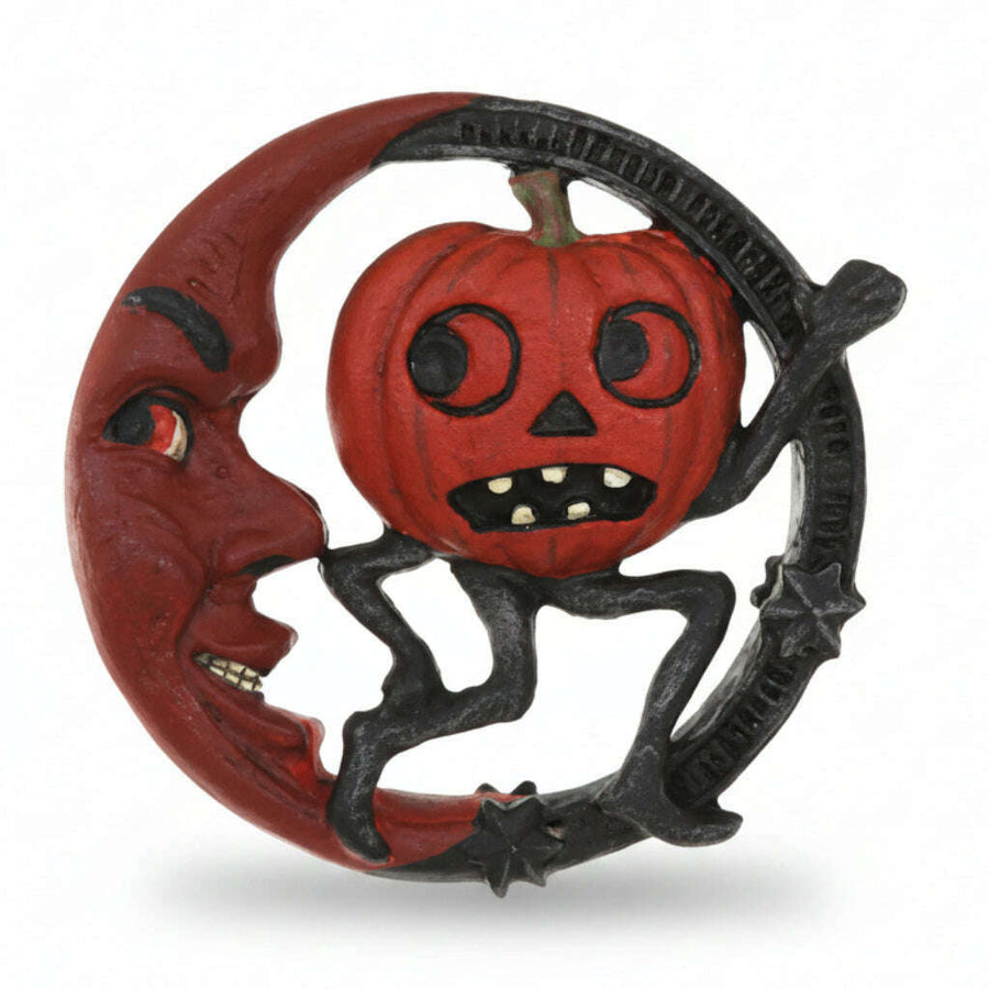 Vintage Halloween Moon & Pumpkin Decor by Cody Foster & Co