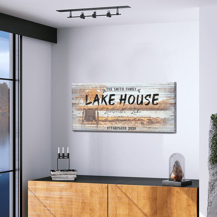 Vintage Lake House Sign