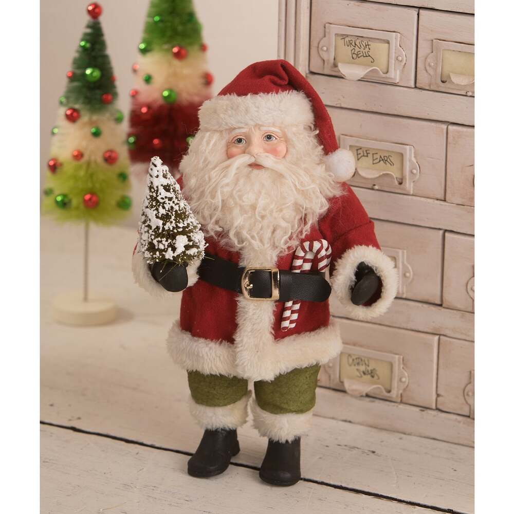 Vintage Posable Santa by Bethany Lowe Designs
