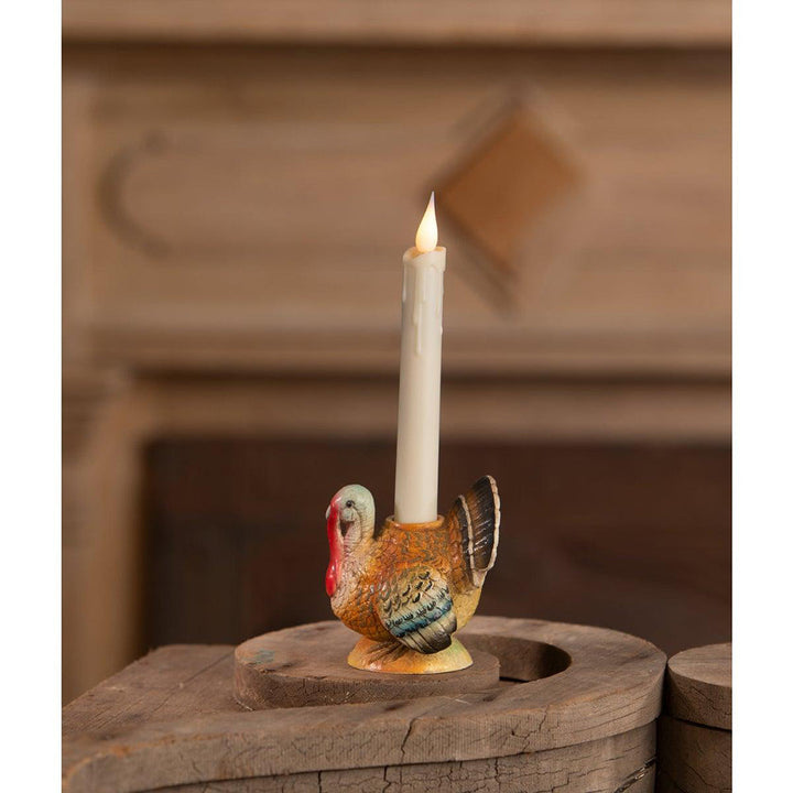 Vintage Turkey Candlestick by Bethany Lowe Designs image 1