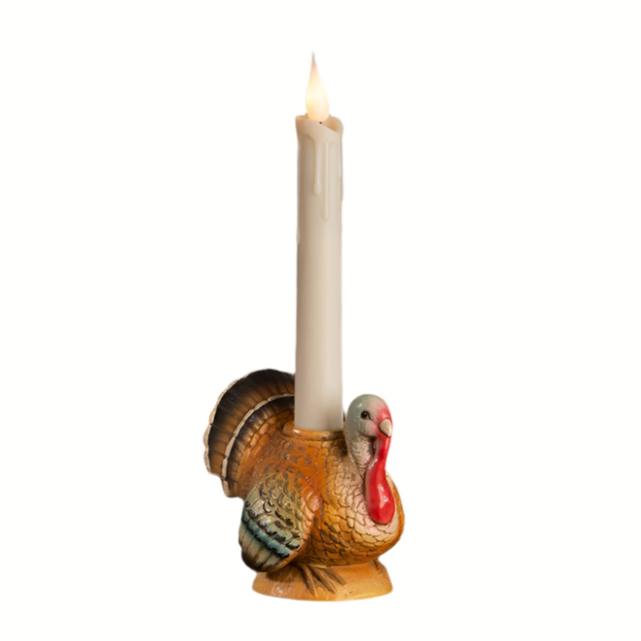 Vintage Turkey Candlestick by Bethany Lowe Designs