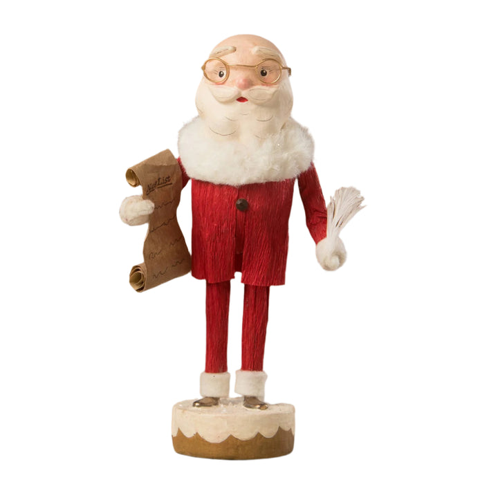 vintage santa's list figure bethany lowe
