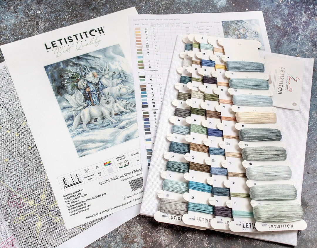 Walk as One L8070 Counted Cross Stitch Kit
