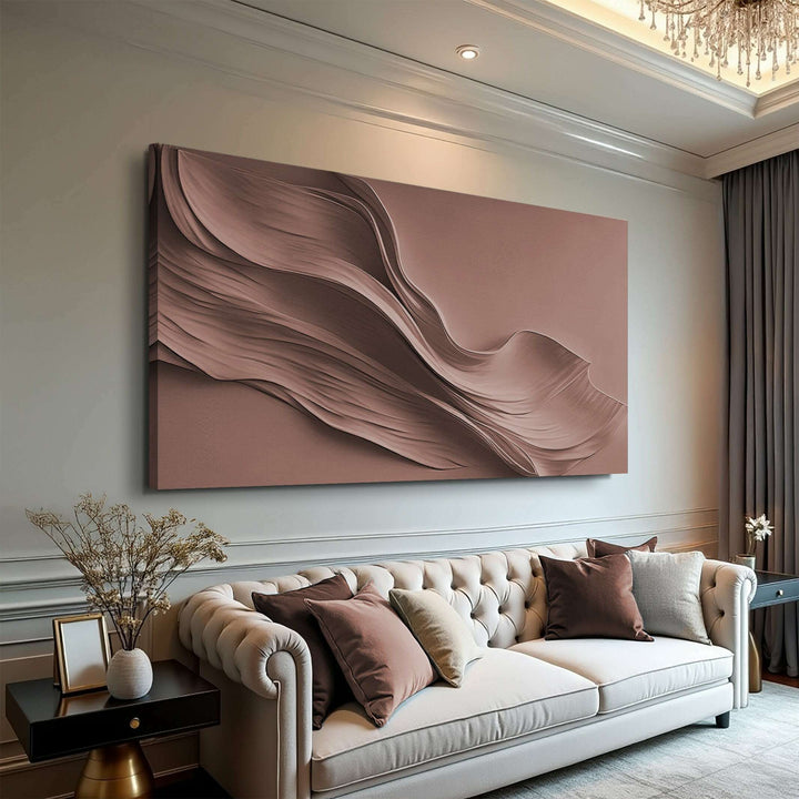 Warm Terracotta Minimalist Wall Art