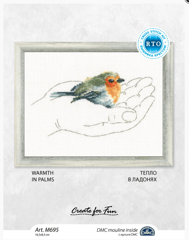 Warmth in palms M695 Counted Cross Stitch Kit