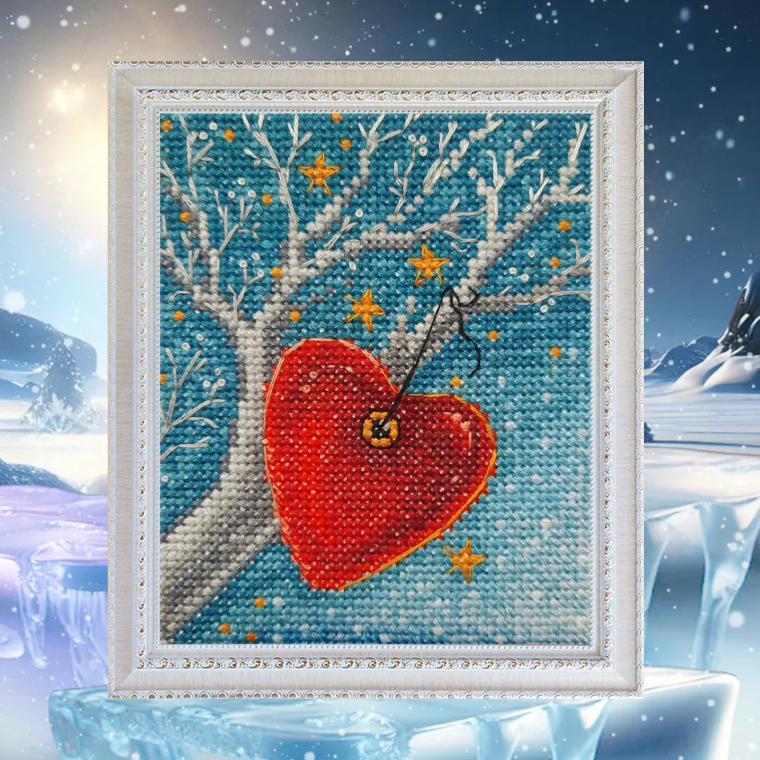 Warmth of the heart C380 Counted Cross Stitch Kit