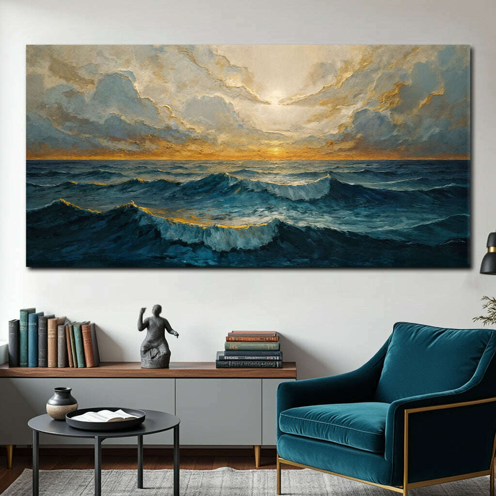 Waterscape Abstract Wall Art XI
