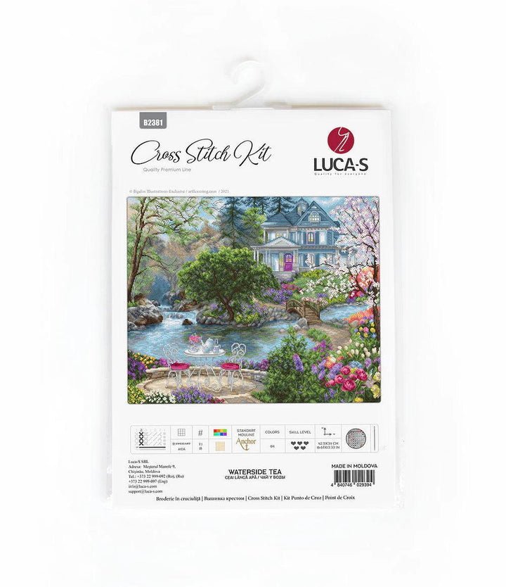 Waterside Tea B2381l Counted Cross-Stitch Kit