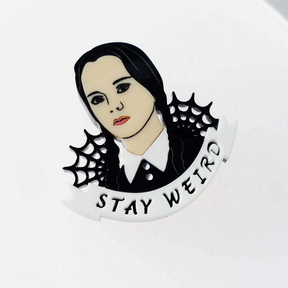 Wednesday Addams Necklace by Cherryloco Jewellery 2