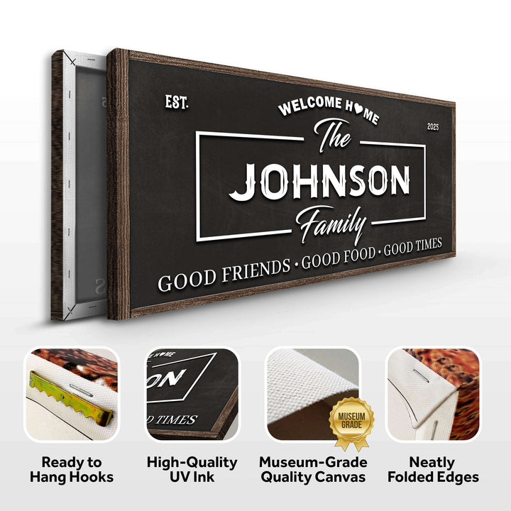 Welcome Home Wall Sign