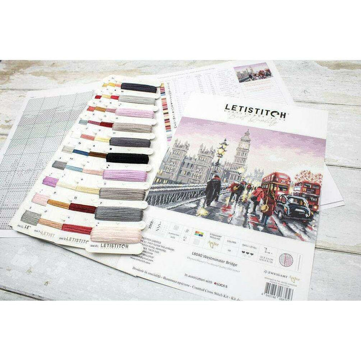 Westminster Bridge L8040 Counted Cross Stitch Kit