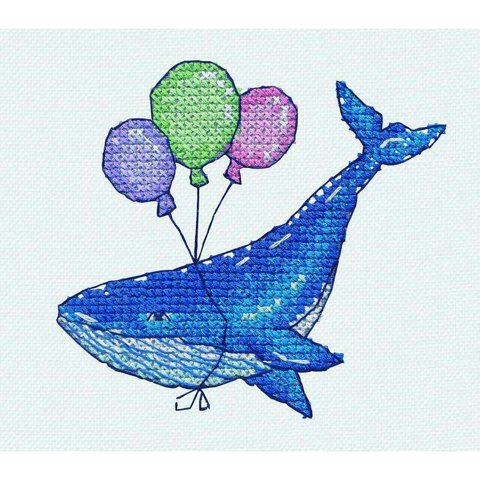 Whale 1228 Counted Cross Stitch Kit