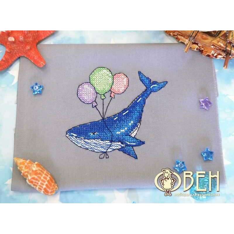 Whale 1228 Counted Cross Stitch Kit