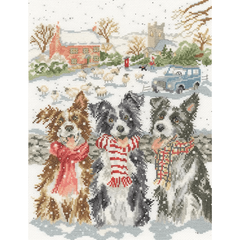 While Shepherds Watched XHD146 Counted Cross Stitch Kit