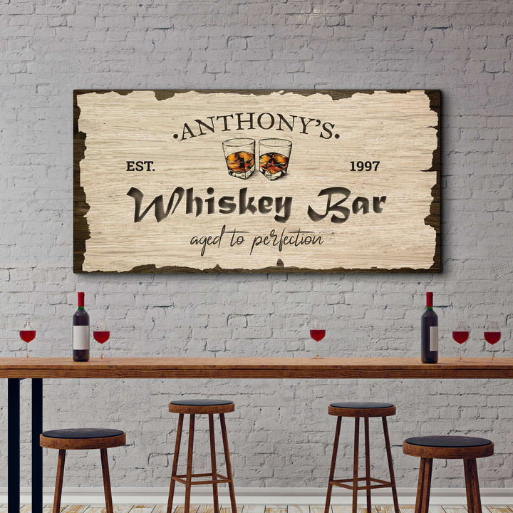 Whiskey Bar Sign II