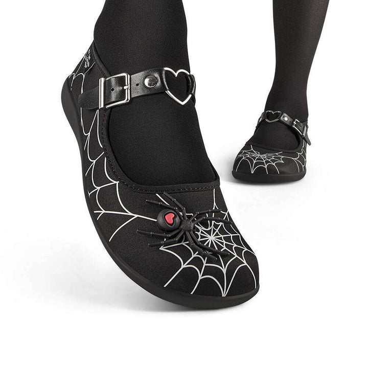 Widow Heart Women's Mary Jane Flats
