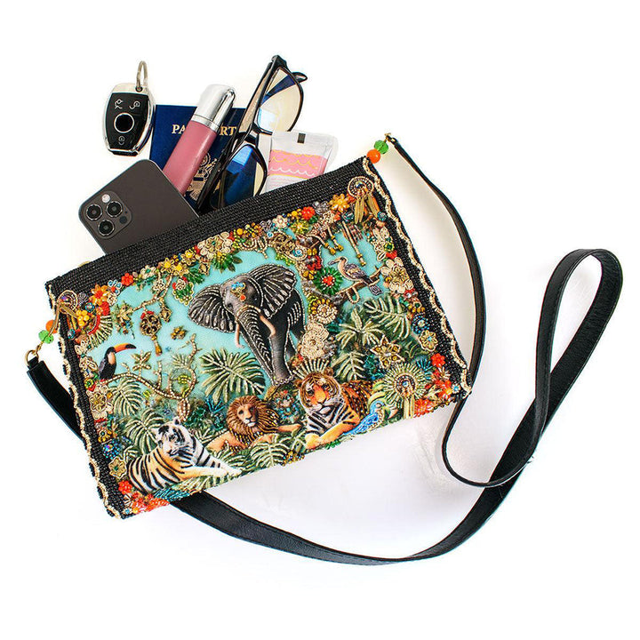 Wild Kingdom Crossbody Handbag by Mary Frances image 7