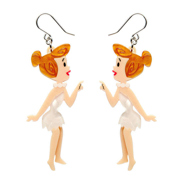Wilma Flintstone Drop Earrings by Erstwilder erstwilder