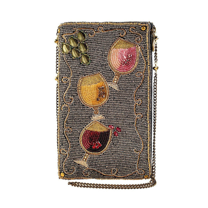 Wine Pairing Crossbody Phone Bag by Mary Frances image