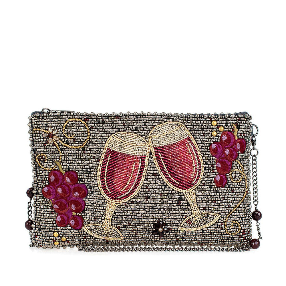 Wine Tasting Crossbody Phone Bag by Mary Frances image