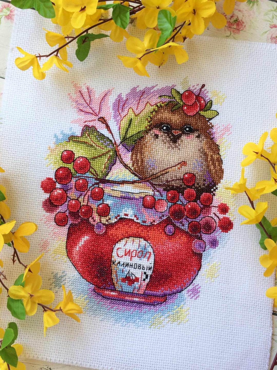 Winged Arrowwood SM-392 Counted Cross Stitch Kit