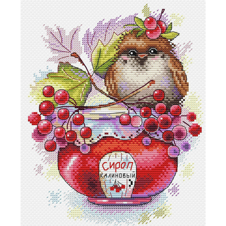 Winged Arrowwood SM-392 Counted Cross Stitch Kit