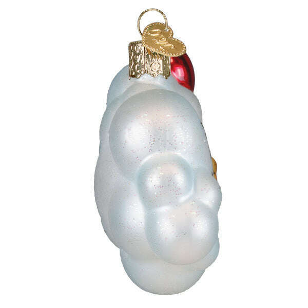 Old World Christmas Winnie and Piglet Together Blown Glass Ornament