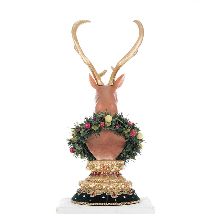 Winter Balsam and Berry Deer Stocking Holder by Katherine's Collection image 3