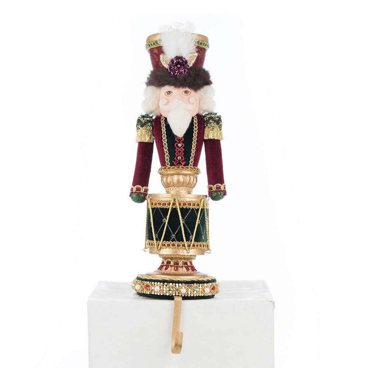 Winter Balsam Nutcracker Stocking Holder by Katherine's Collection image