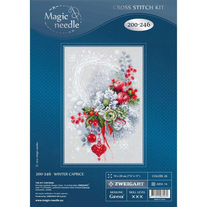 Winter Caprice 200-246 Counted Cross-Stitch Kit