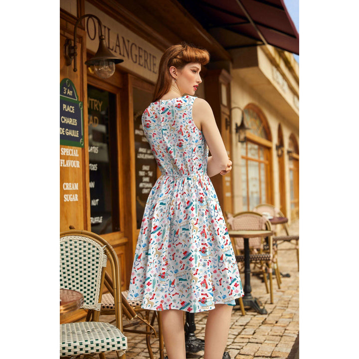 Winter Cheer Vintage Dress
