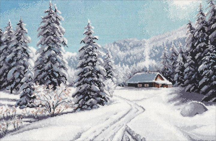 Winter day 1205 Counted Cross Stitch Kit