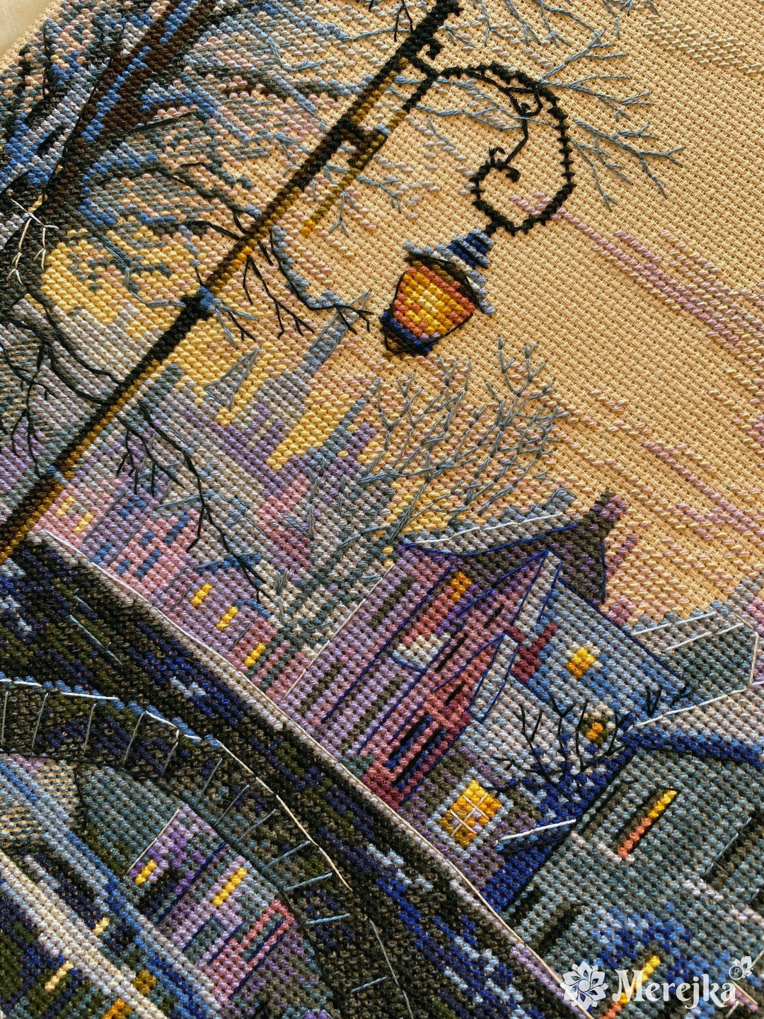 Winter Evening K-169 Counted Cross-Stitch Kit