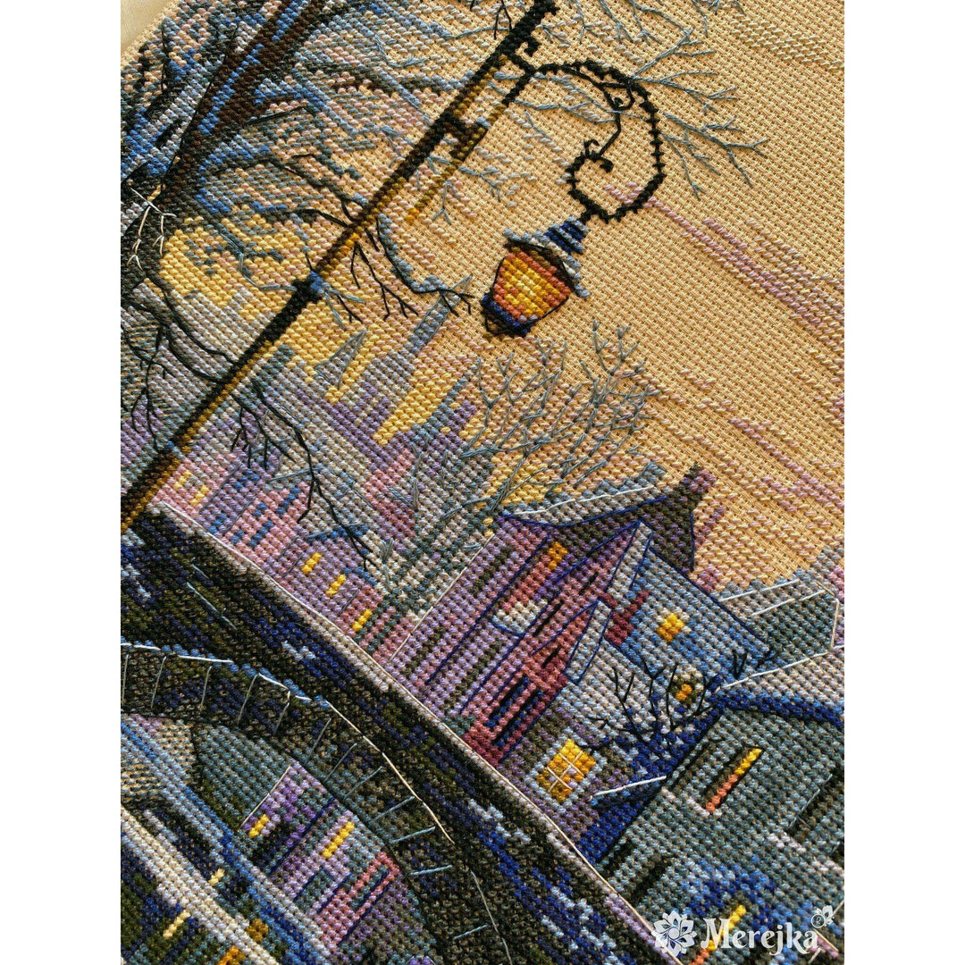 Winter Evening K-169 Counted Cross-Stitch Kit