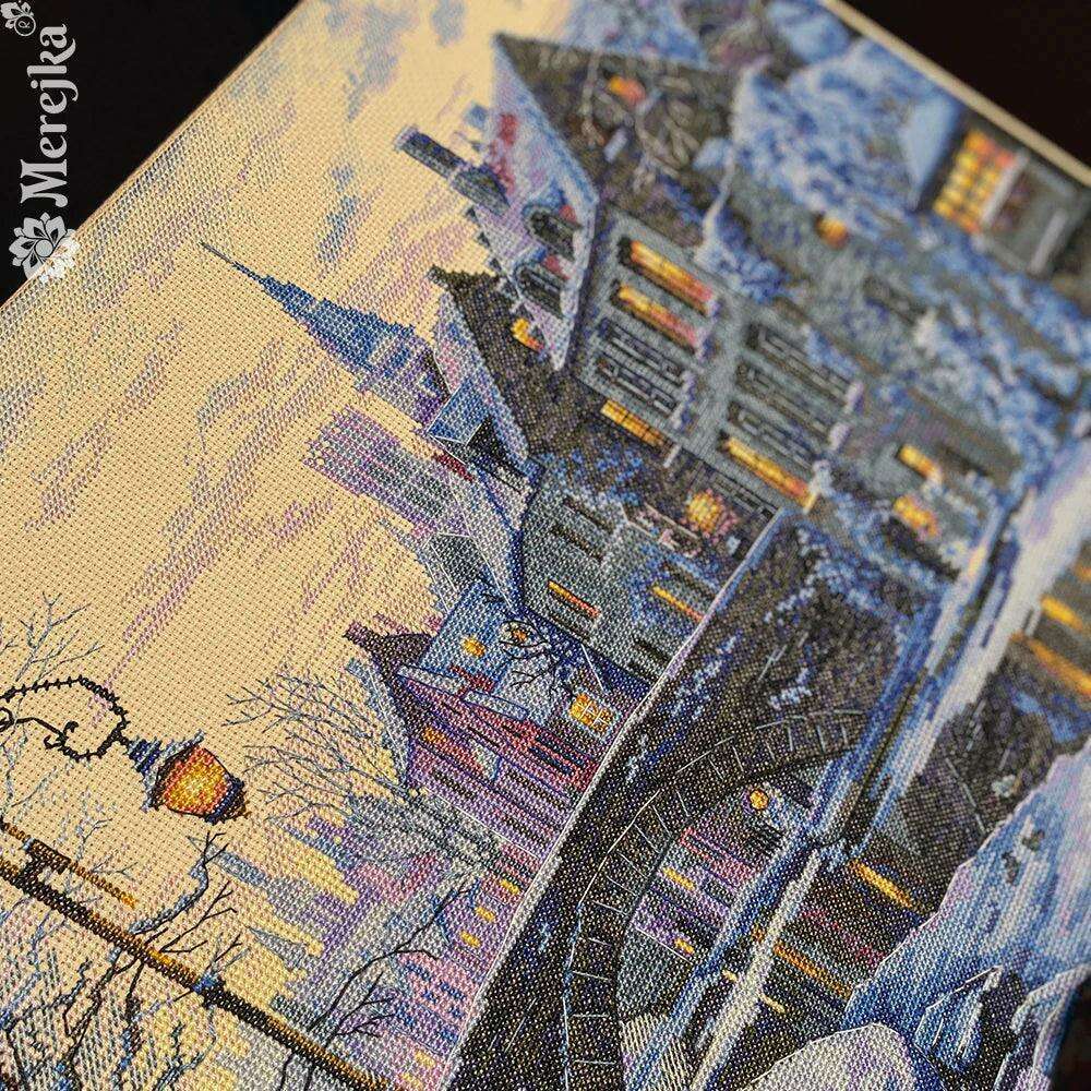 Winter Evening K-169 Counted Cross-Stitch Kit