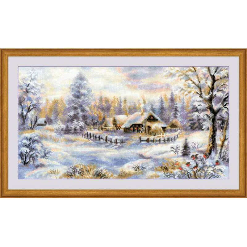 Winter Evening R1427 Counted Cross Stitch Kit