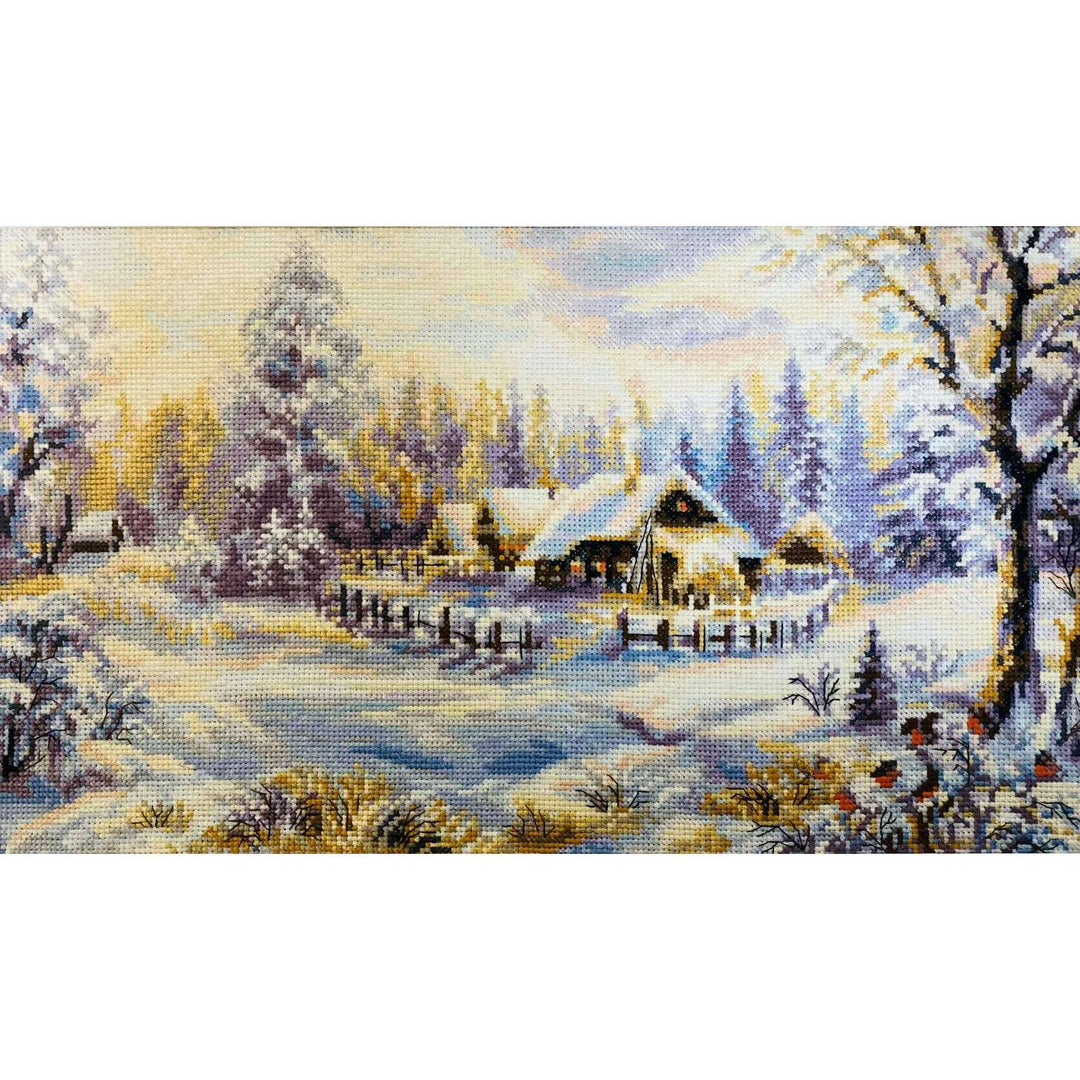 Winter Evening R1427 Counted Cross Stitch Kit