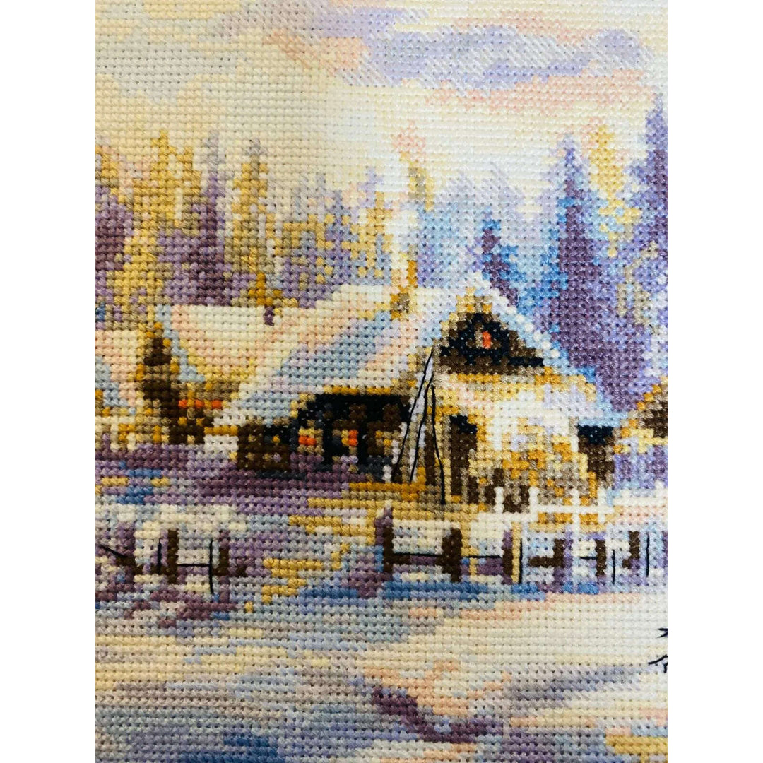 Winter Evening R1427 Counted Cross Stitch Kit
